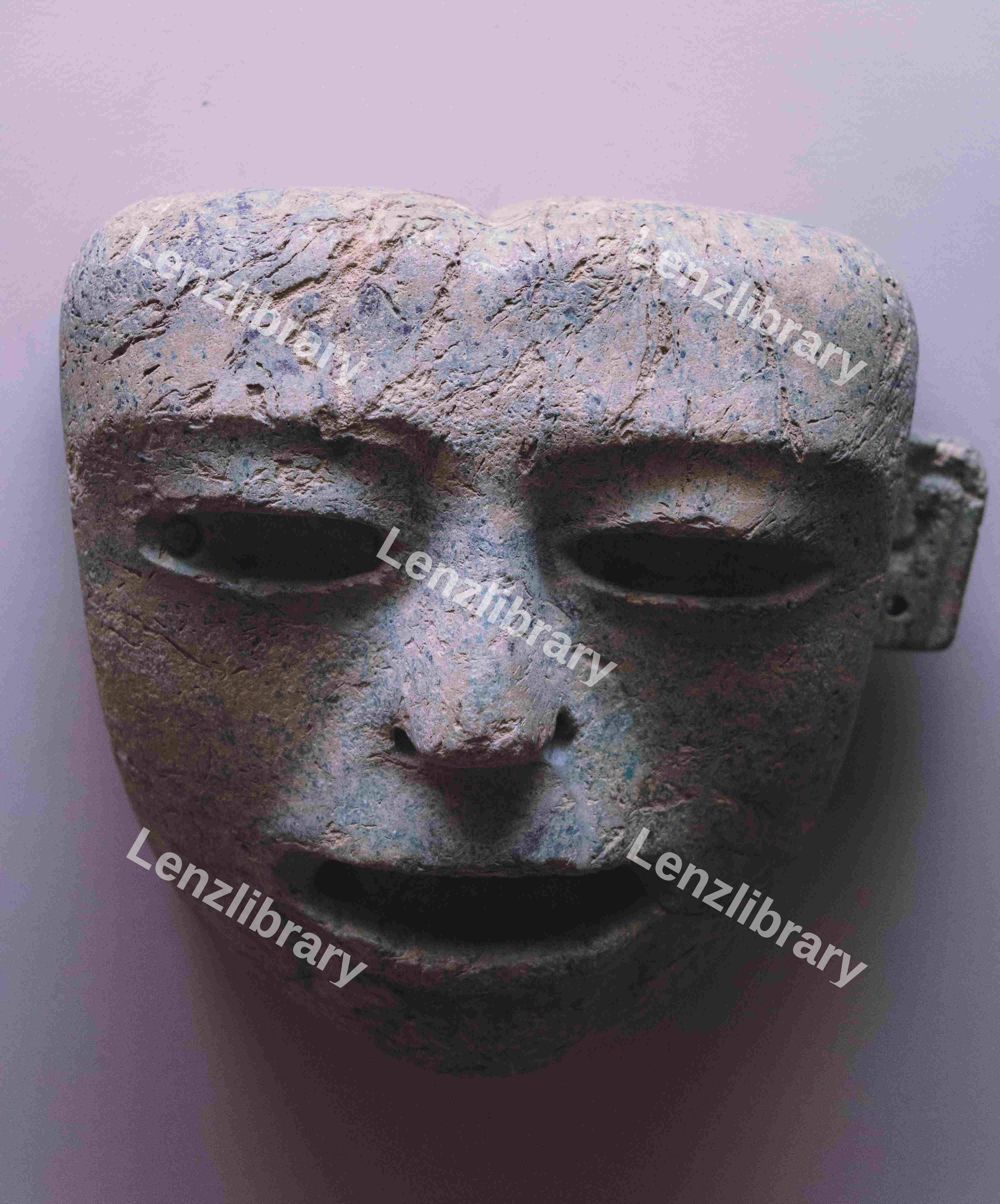 Mayan Mask Sculpture